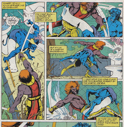 Dude...don't ever hit on Cheetarah....