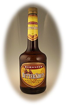 Tasty Buttershots liquer from Dekuypers...