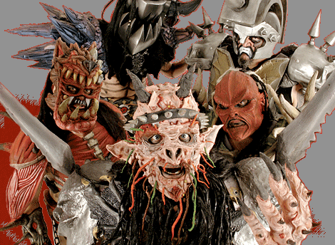 Don't be scared.  It's just Gwar.